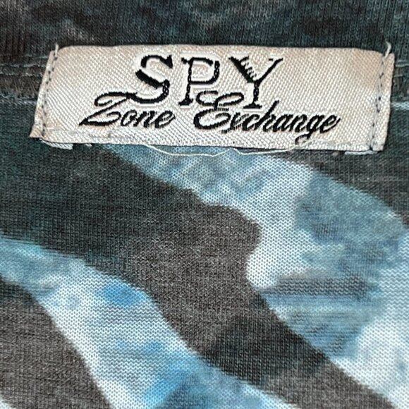 Floral Angels Y2K Top T-Shirt Burnout Embroidered Bling Medium - Picture 6 of 8